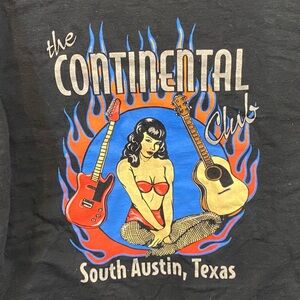 Vintage 90s era Continental Club shirt, large